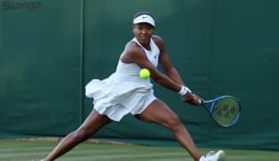 Osaka overcomes spirited Gibson to reach Wimbledon second round