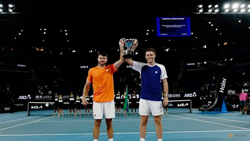 Harrison and Skupski win Australian Open doubles title in first major together