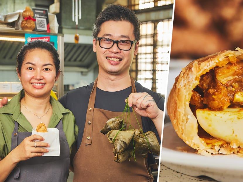Popular Curry Puff & Bak Chang Home-Based Biz Opens Hawker Stall, Luscious $3.20 Pork Belly Glutinous Rice Among New Dishes Popular Curry Puff & Bak Chang Home-Based Biz Opens Hawker Stall, Luscious $3.20 Pork Belly Glutinous Rice Among New Dishes