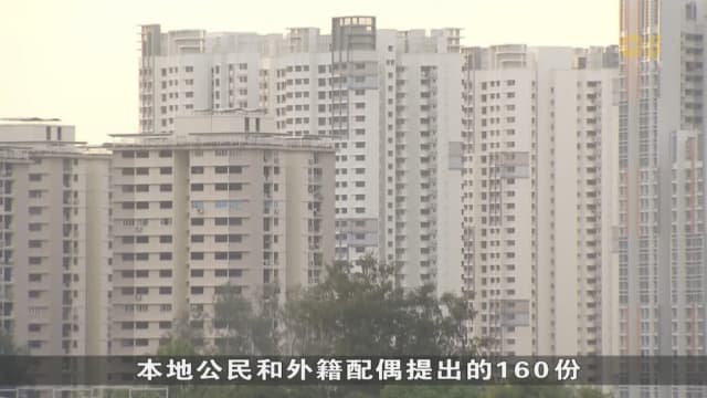 政府过去五年平均收到160份 公民和外籍配偶购屋或租赁上诉
