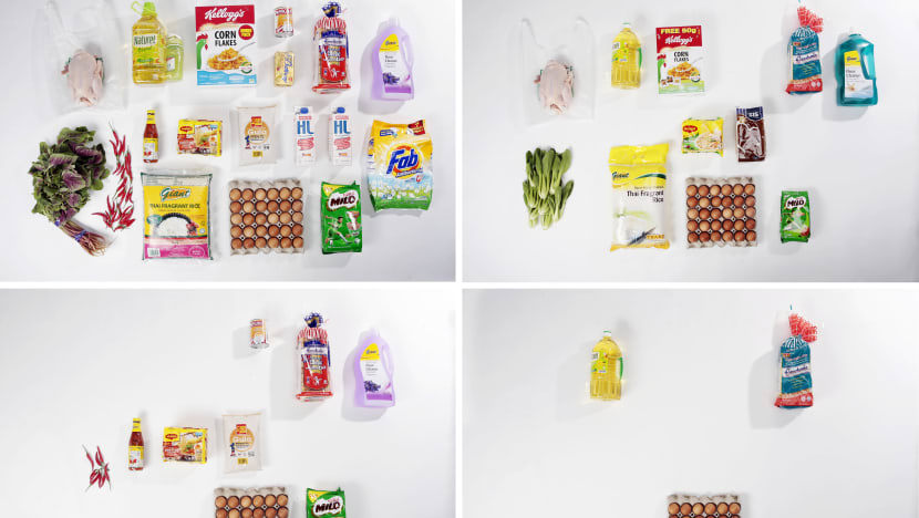 Compare: What you can buy with RM50 and S$50 at a supermarket