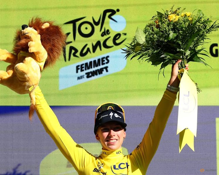 Wiebes doubles up to win Tour de France Femmes stage two and stay in yellow