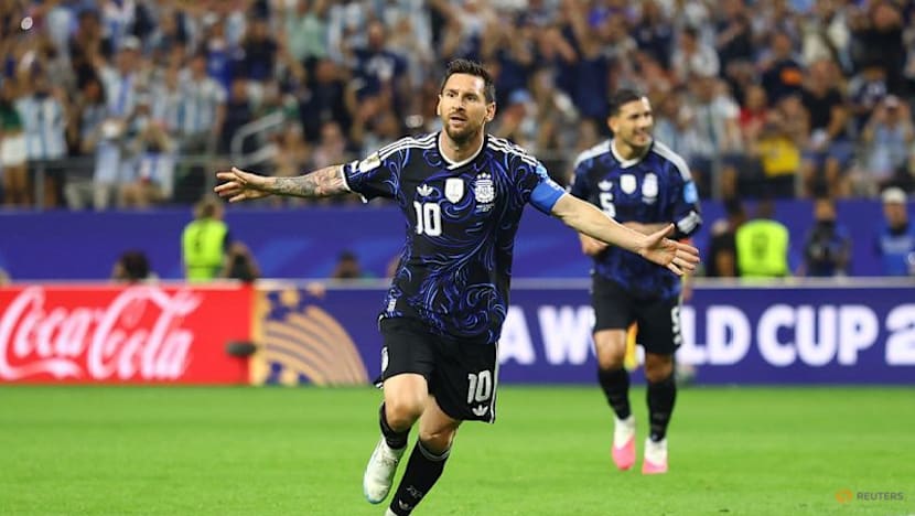 Messi becomes first player to score in seven consecutive World Cup matches