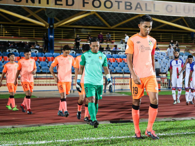 Hougang United Football Club has filed a police report against an employee after losing some S$250,000 from its coffers. Hougang United Football Club has filed a police report against an employee after losing some S$250,000 from its coffers.
