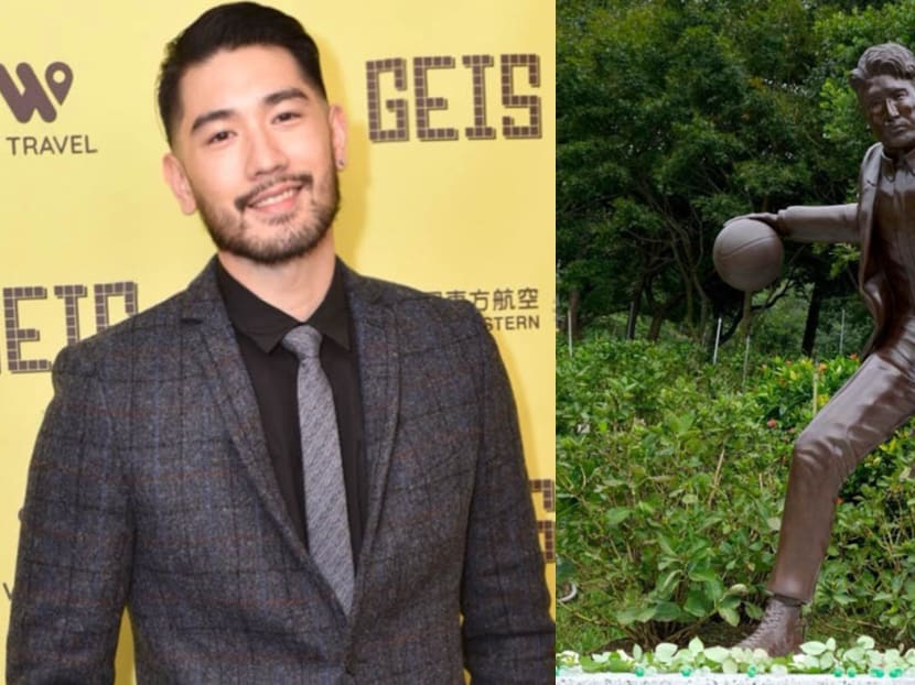 Statue Of Godfrey Gao Playing Basketball Unveiled On What Would Have Been His 38th Birthday Statue Of Godfrey Gao Playing Basketball Unveiled On What Would Have Been His 38th Birthday