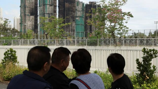 香港宏福苑大火再发现遗体 死亡人数升至159人