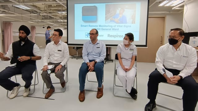 樟宜综合医院研发可穿戴式医疗传感器 远程监控患者生命体征
