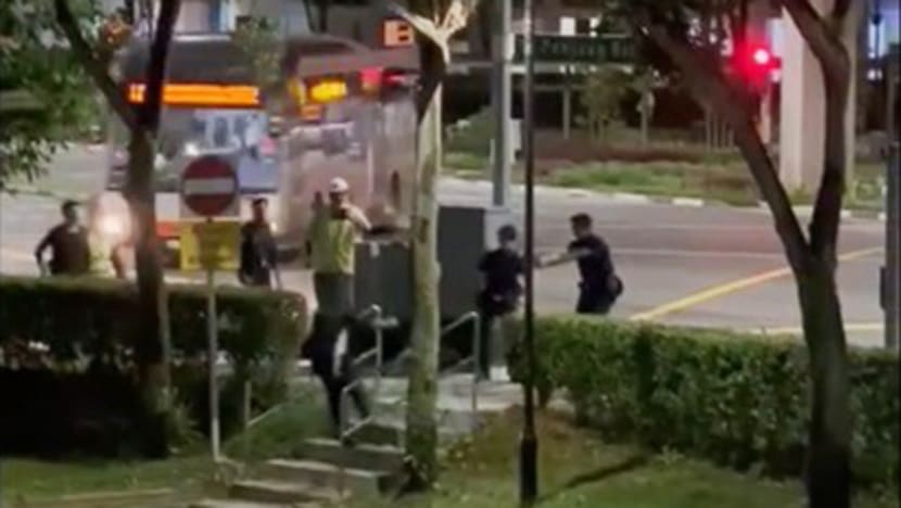 Man, 31, tasered and arrested after alleged assault on auxiliary police officer using metal bar