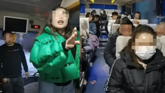 中国大巴雪天停无人区 导游被指强迫旅客购物