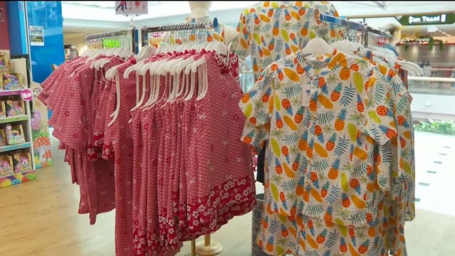 龙年亲子装设计服装受欢迎 受访业者：上周末已现人潮