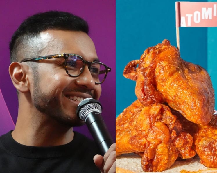 Customers who want to eat the spiciest fried chicken at Taufik Batisah's restaurant must sign an indemnity form