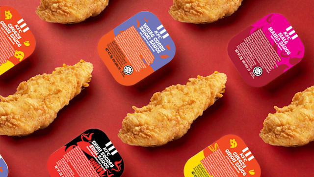 KFC 推出4款全新蘸酱！麻辣、白咖喱等新吃法来解锁