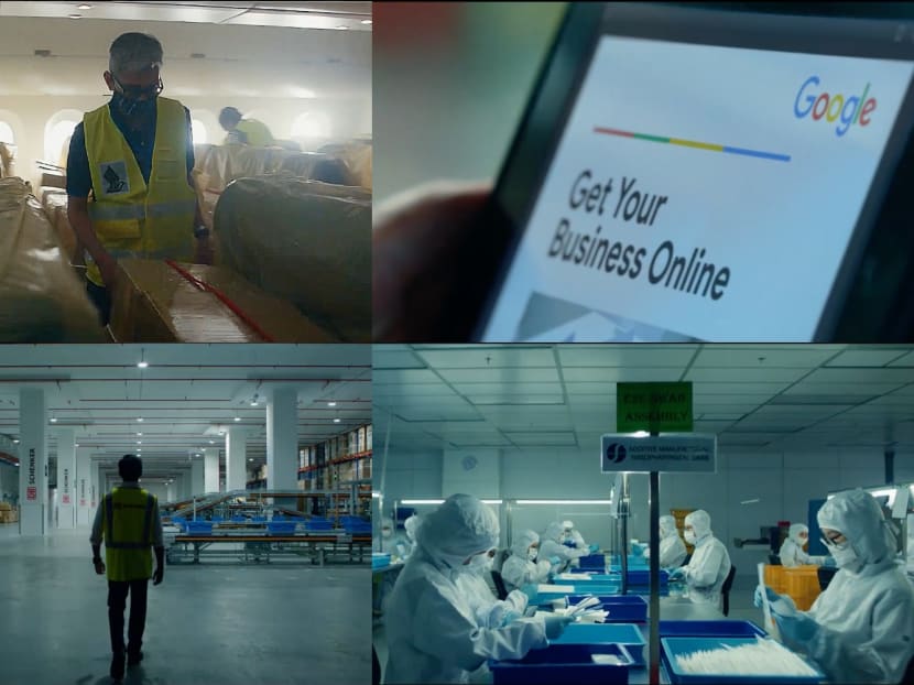 A video put out by the Economic Development Board features business partners such as Singapore Airlines, Google and logistics company DB Schenker.