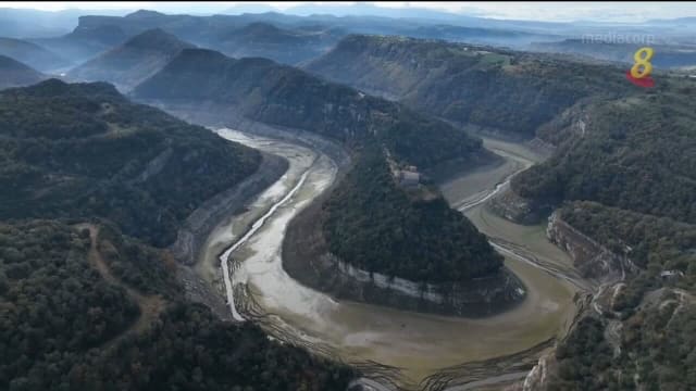 西班牙加泰罗尼亚遭遇多月干旱 水库储水量仅剩30%