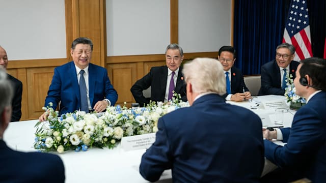 白宫发布习特会组图 照片流露轻松气氛