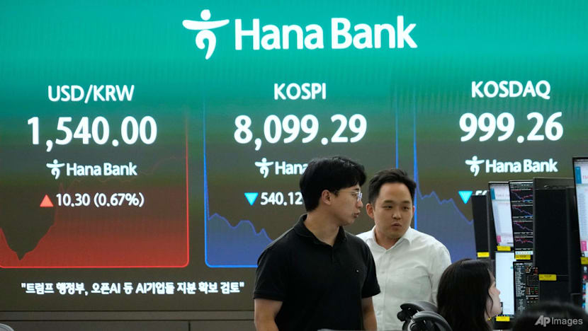Asian stocks take another hit from AI, Middle East worries