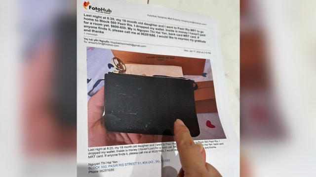 丢失钱包剩8元过活 单亲妈妈付不了房租网上寻失物