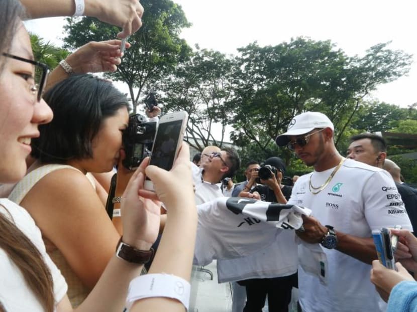 To attract millennial fans, F1 has relaxed “a series of historical restrictions” to allow teams, promoters and drivers such as Lewis Hamilton to create and share content online. To attract millennial fans, F1 has relaxed “a series of historical restrictions” to allow teams, promoters and drivers such as Lewis Hamilton to create and share content online.