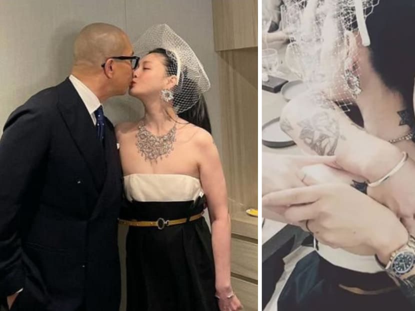Barbie Hsu And DJ Koo's Wedding Photos Revealed — And There Were No Typical Wedding Rings And Outfits In Sight