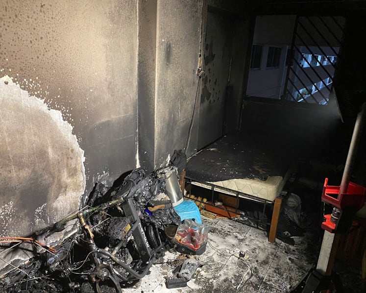 1 dead, another injured in PMD fire at Jurong West flat