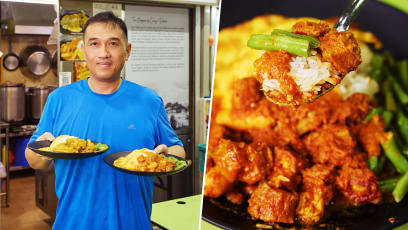 Ex-Country Club Golf Manager Opens Hawker Stall Selling Eurasian Smoked Pork Devil’s Curry