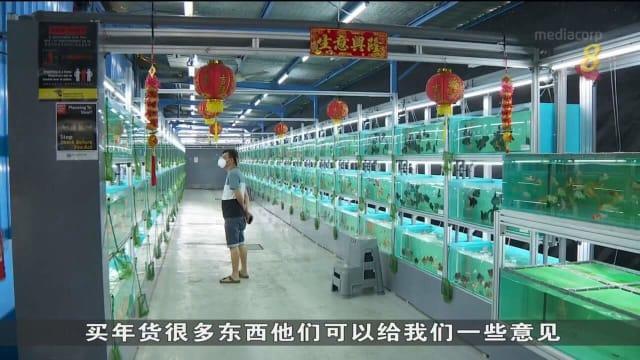 过去一周末 过万人到农历新年仓库和农场购货