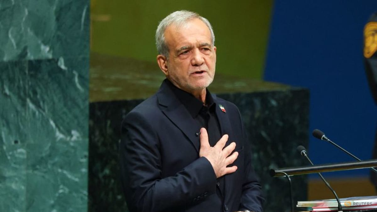US 'must choose' whether to end war: Iran president to Fox News - CNA