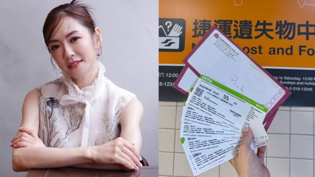 6张张学友演唱会门票落在地铁里　杨千霈失而复得！