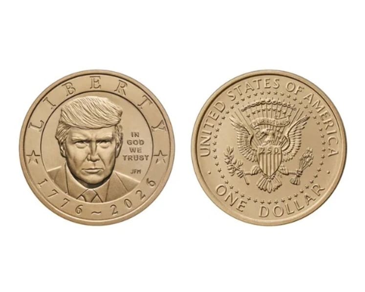 Commentary: Featuring Trump on US coins and bills would put America in rare company