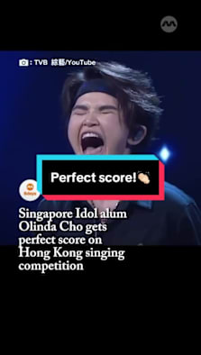 The 45-year-old, who placed third in the first season of Singapore Idol over 20 years ago, was one of only two contestants who snagged a perfect score #8dayssg #8dayssglocalent #olindacho #中年好声音4 #singaporeidol 