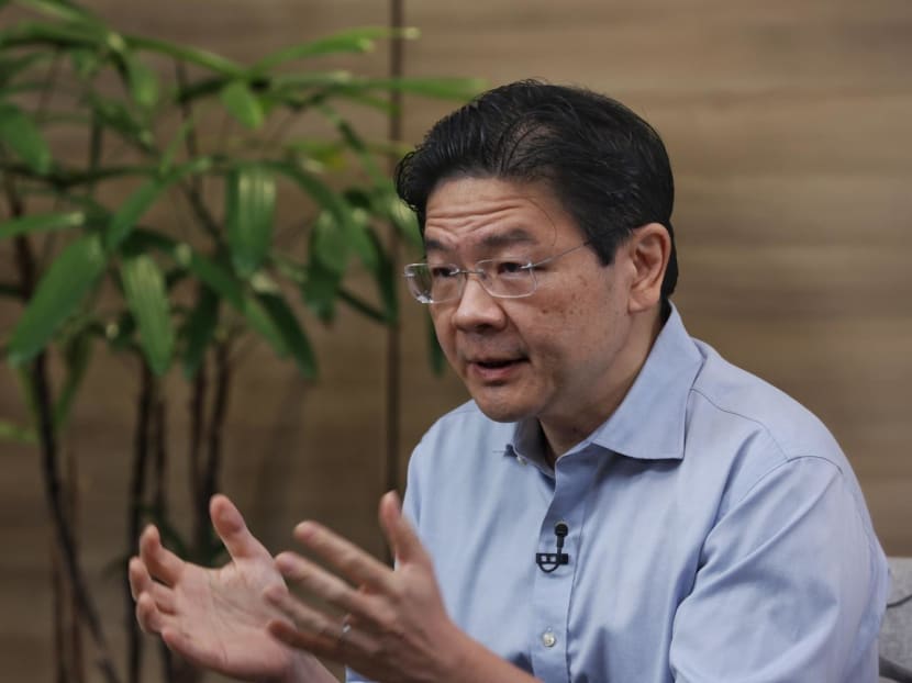 A file photo of Deputy Prime Minister Lawrence Wong.