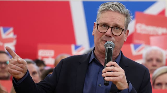 英国大选民调：工党料赢得410席 党魁斯塔默将成为下一任首相