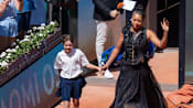 Osaka embracing role as entertainer after another grand walk-on