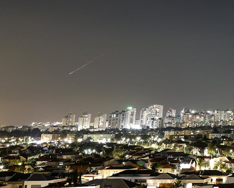 Israeli military says it struck targets in western and central Iran