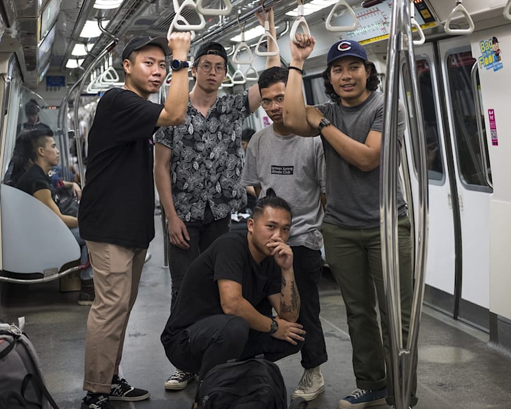 Faces on the Subway: Regular Joes by day, daredevil skaters by night