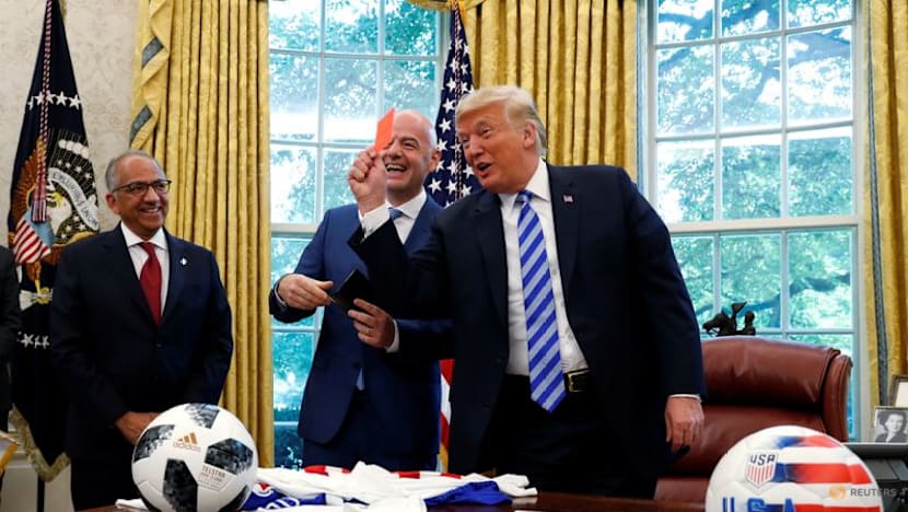 FIFA defends Balogun decision, Trump calls red card U-turn 'brilliant'