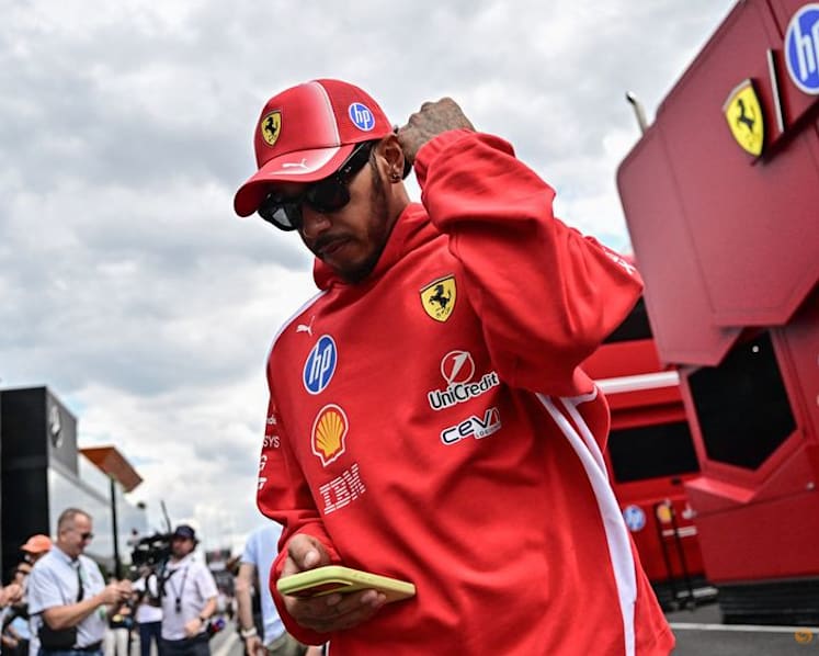 Record man Hamilton leads Ferrari one-two in Hungary practice