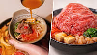Les Amis Group Opening Casual Sukiyaki Joint Sukiyakijin With A ‘Mountain’ Of Wagyu For $45