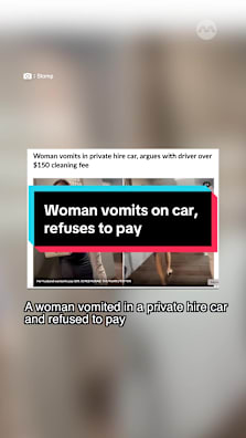 How much would you ask for if someone vomited on your car? #8dayssg #8dayssgtrending #fypsg #singapore #car 