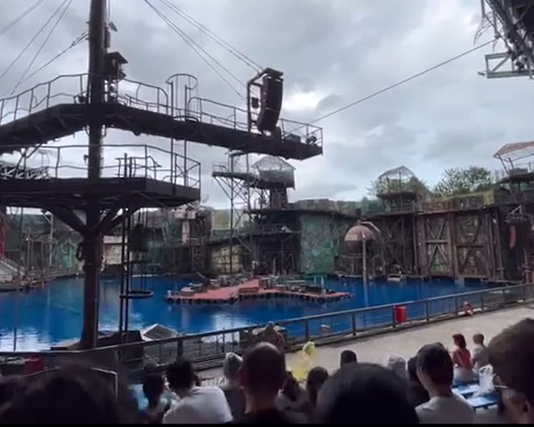 USS WaterWorld performer dies after medical emergency during training on May 19