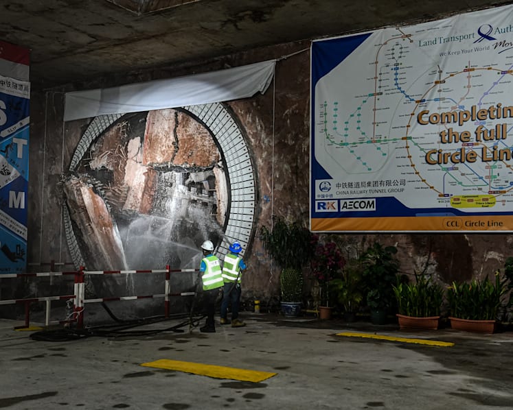 Circle Line 6 tunnelling works complete, 3 new stations set to open in 2026 