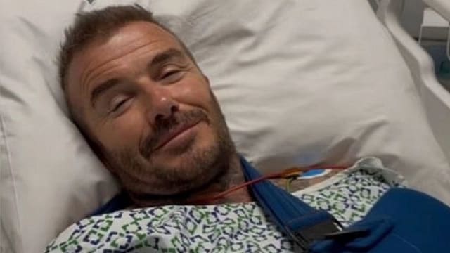 David Beckham 22年旧伤惊魂　螺丝嵌入骨头紧急手术