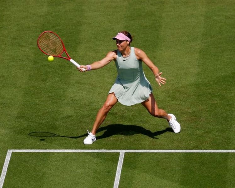 Top seed Paolini suffers early defeat at Eastbourne