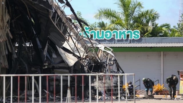 泰南三省府连环纵火和爆炸案 酿七伤