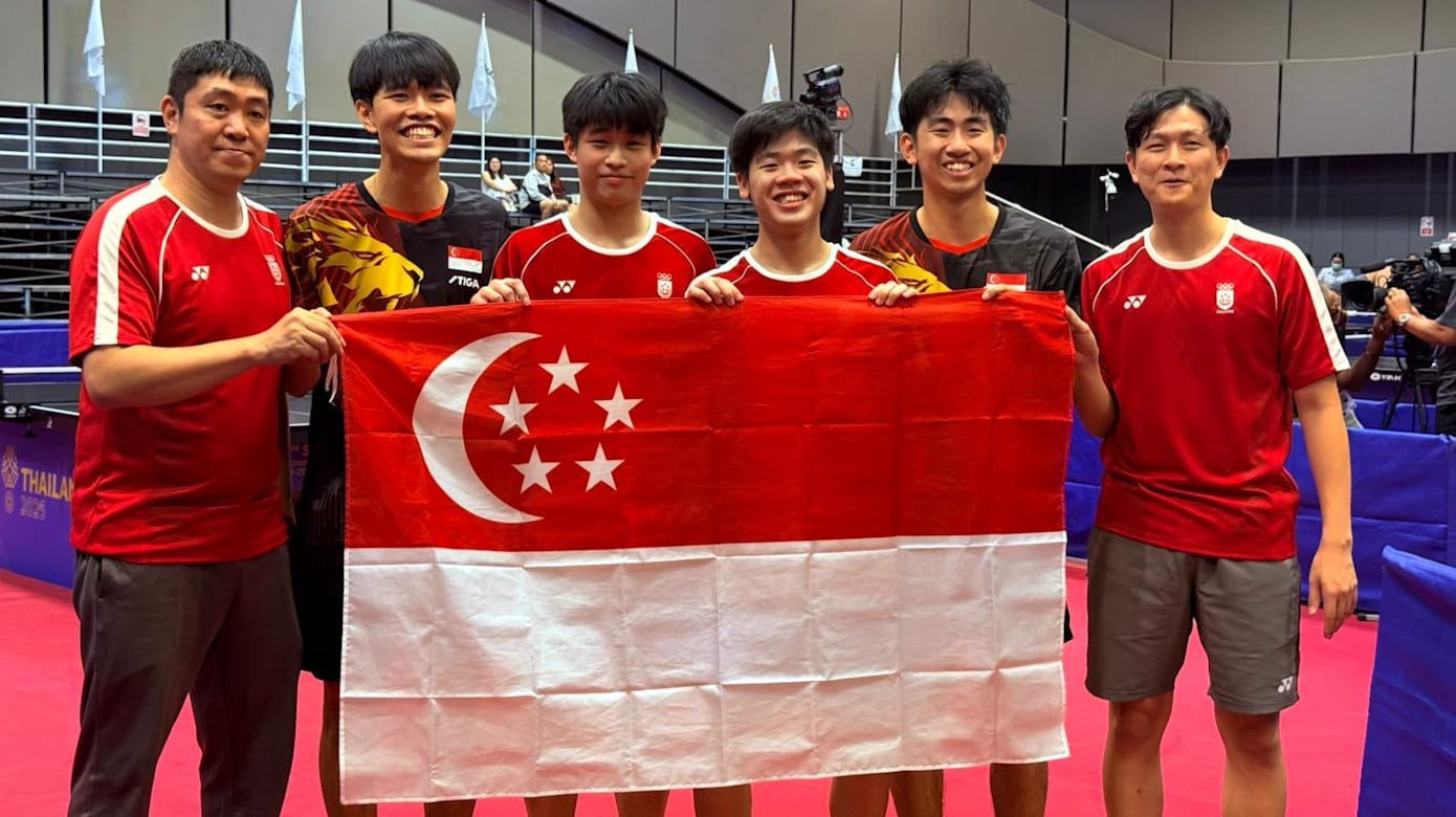 金牌！两人受伤仍奋力继续战 乒乓男团逆转越南勇摘金