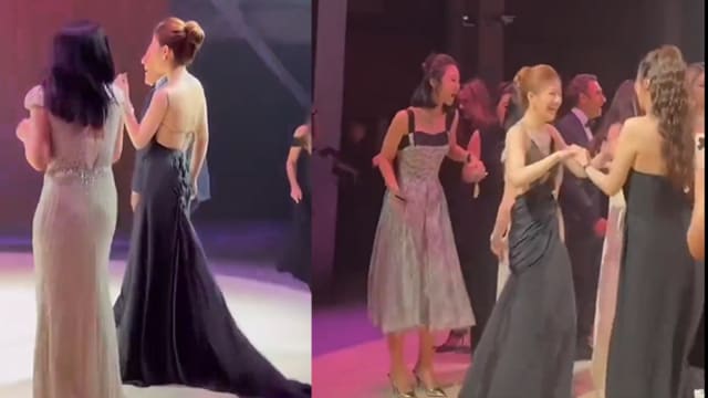 赵露思热舞，背部全裸礼服曝露暴瘦身形