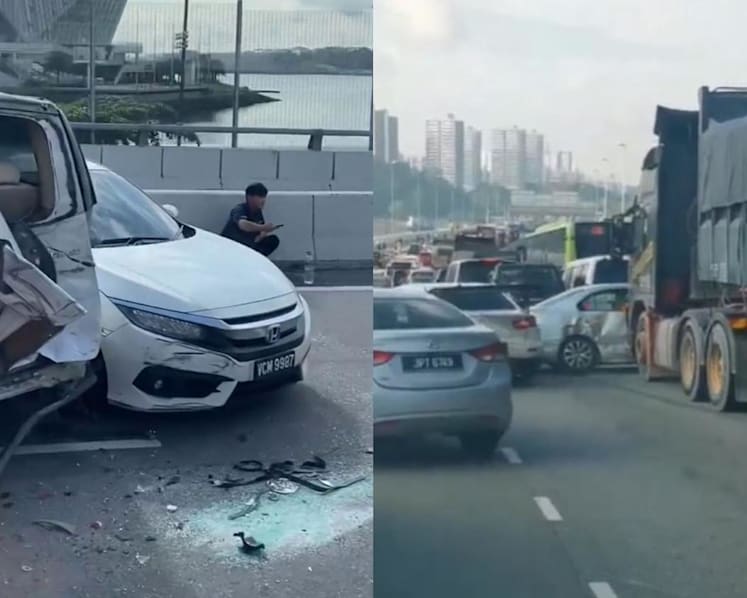 Causeway crash: Lorry driver arrested after initial police investigations found faulty brakes