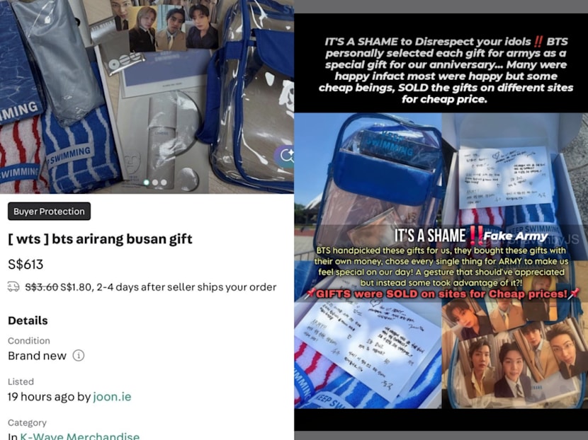 BTS fans upset after exclusive Busan concert gift bags appear on resale platforms BTS fans upset after exclusive Busan concert gift bags appear on resale platforms