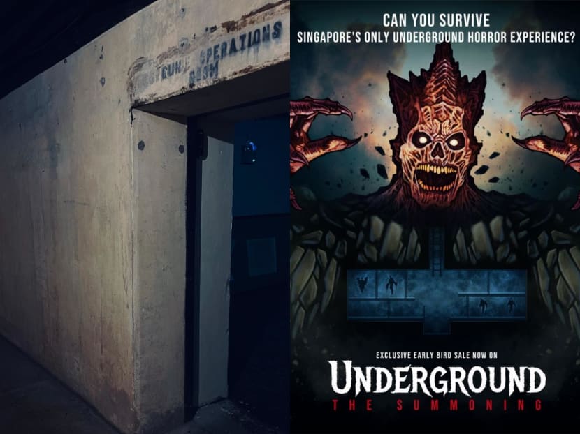 There'll be a World War II-themed underground horror experience at Fort Canning from end-September