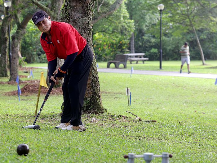 'My wife says I'm mad': The 75-year-old gunning for a medal at his first SEA Games